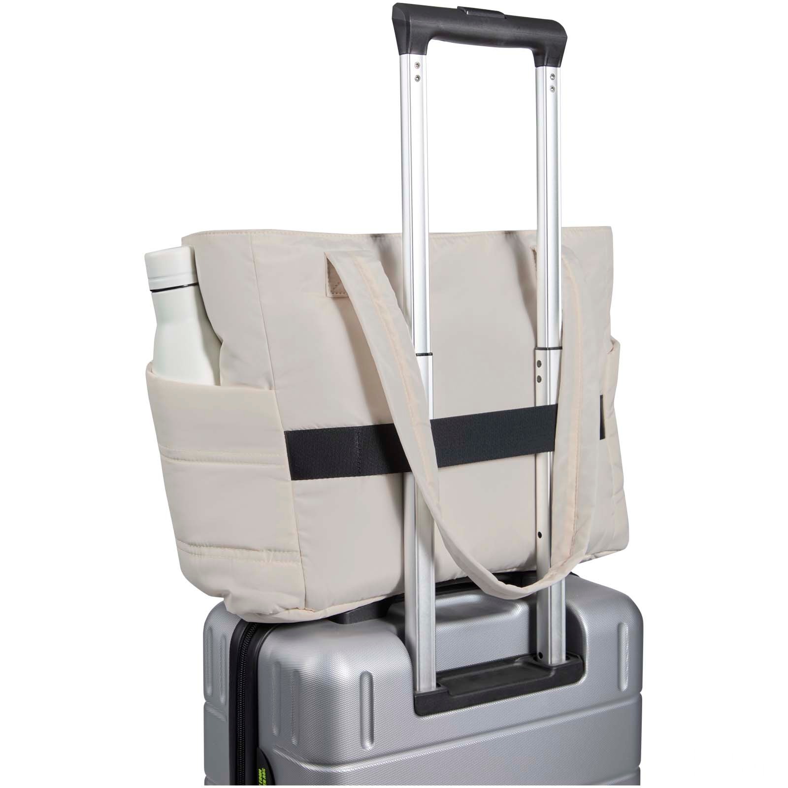 Puffer 15,6" laptoptote av resirkulert GRS, 18 l