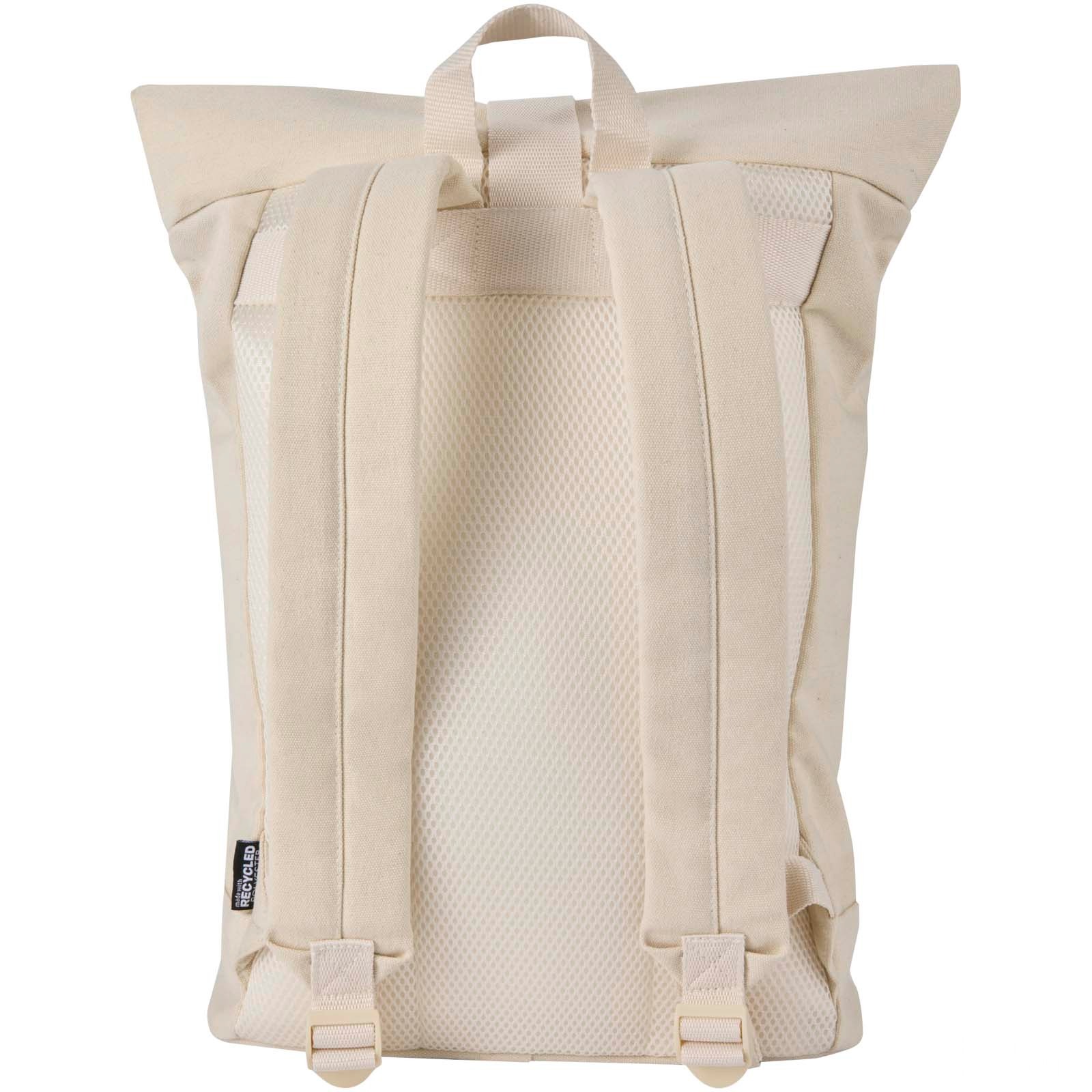 Recanvas 14 tum ryggsäck med rullstängning av återvunnen GRS, 16 l