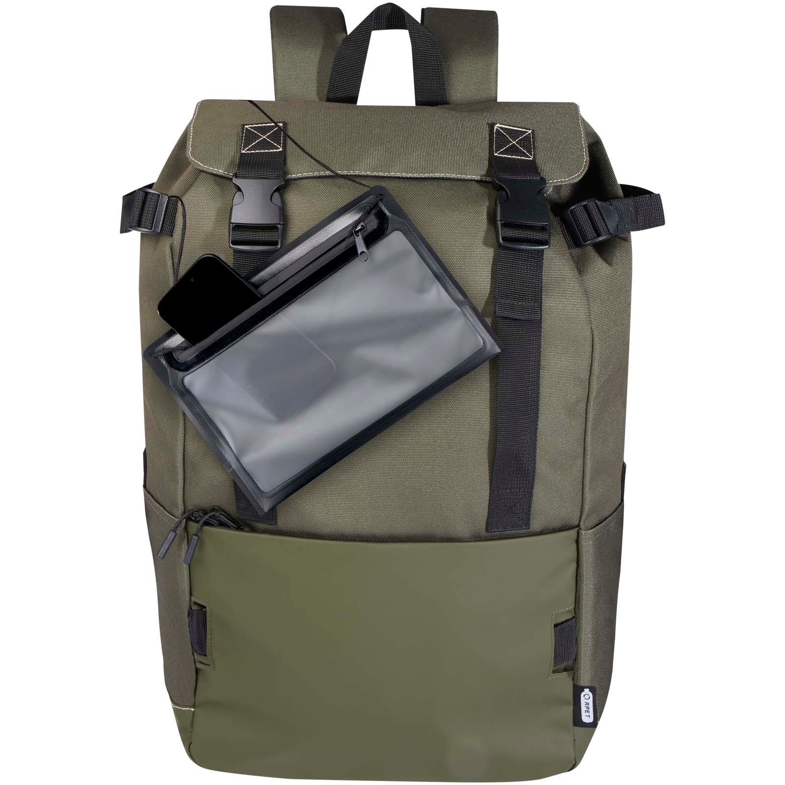 Roam GRS recycled modular backpack