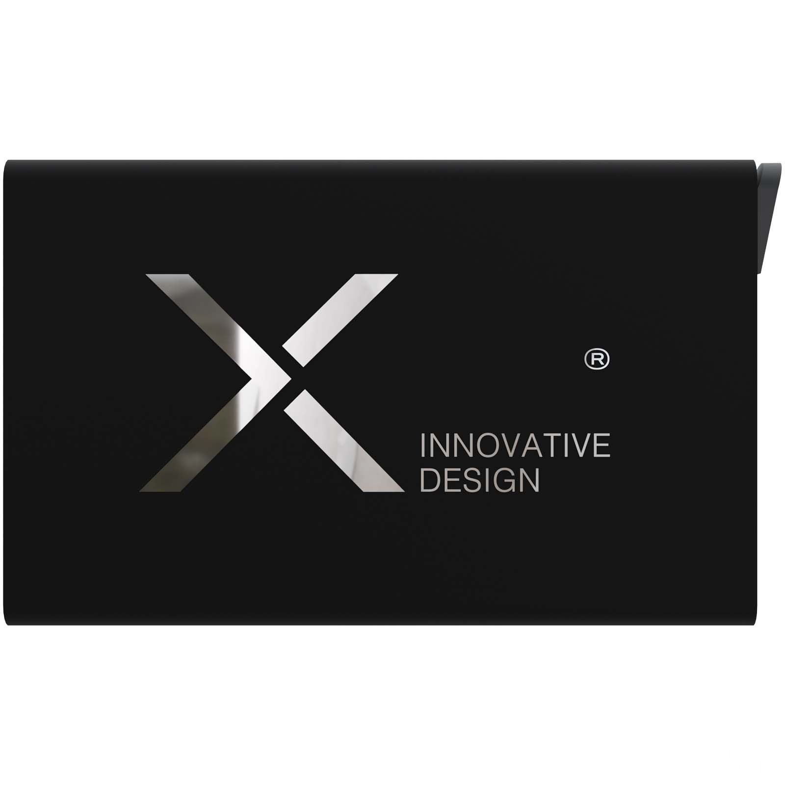 SCX.design O35 magnetisk RFID-kortholder - Svart, forside