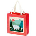 Smartfold 230 g/m² paper bag with satin handles and matte lamination – 24 x 10 x 24 cm - image 1