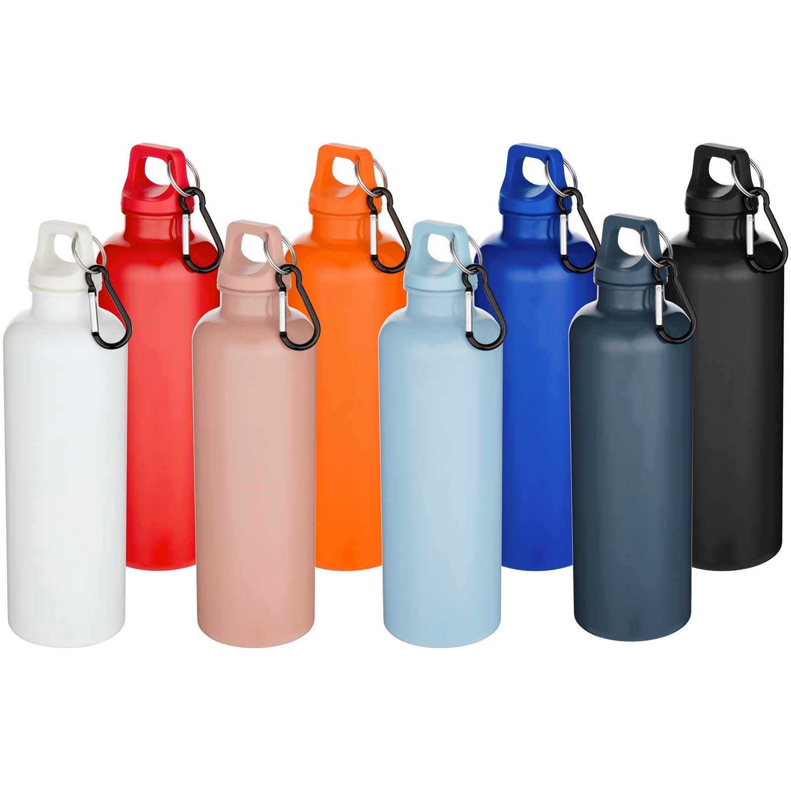 Oregon 750 ml vannflaske i resirkulert RCS-plast med karabinkrok