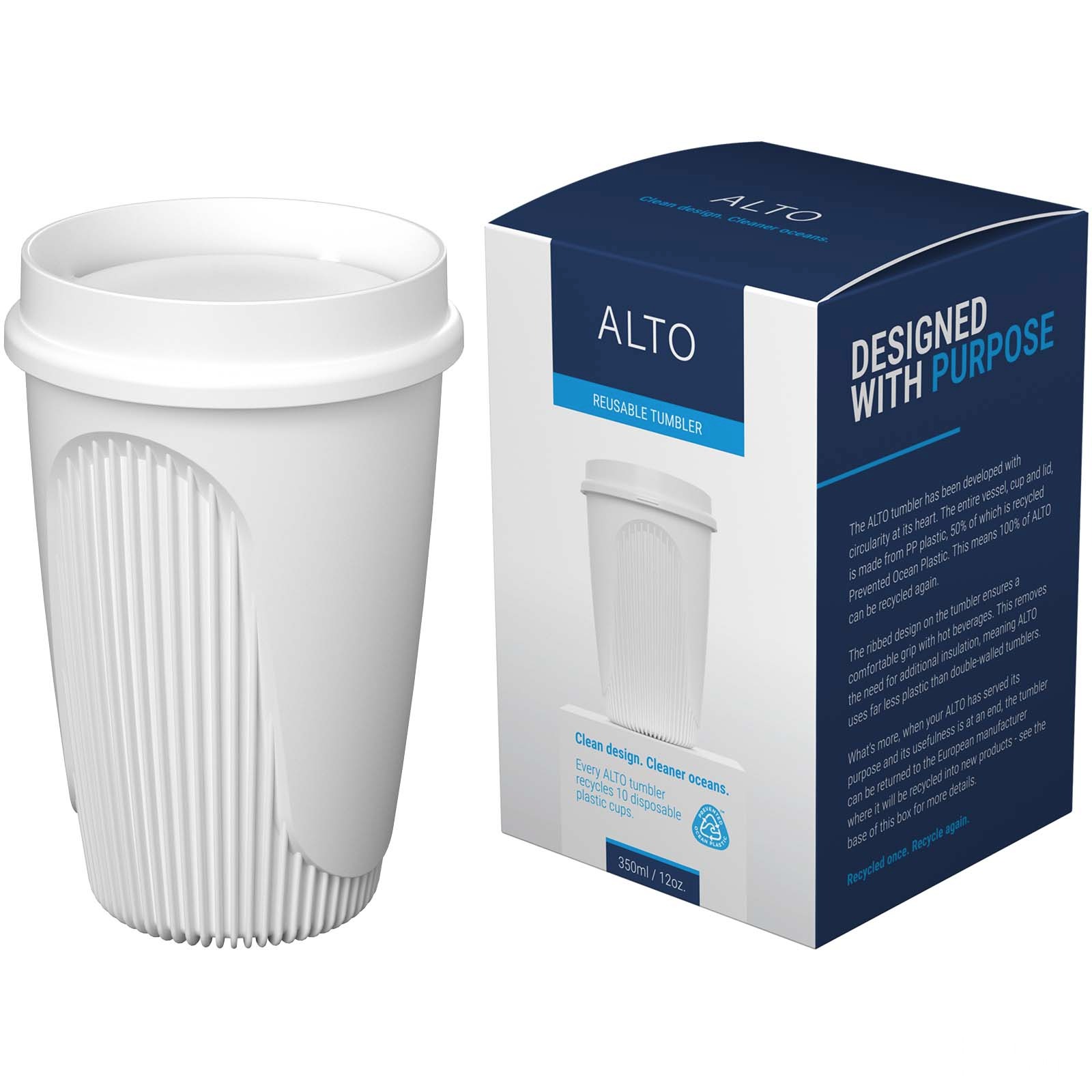 Alto POP 350 ml mugg med 360 graders lock