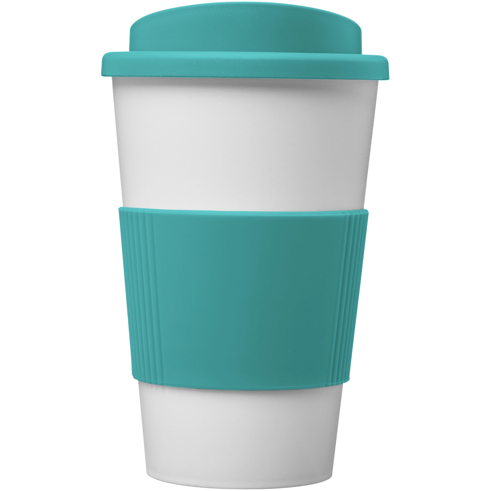 Americano® 350 ml termosmugg med grepp - Vit, framsida