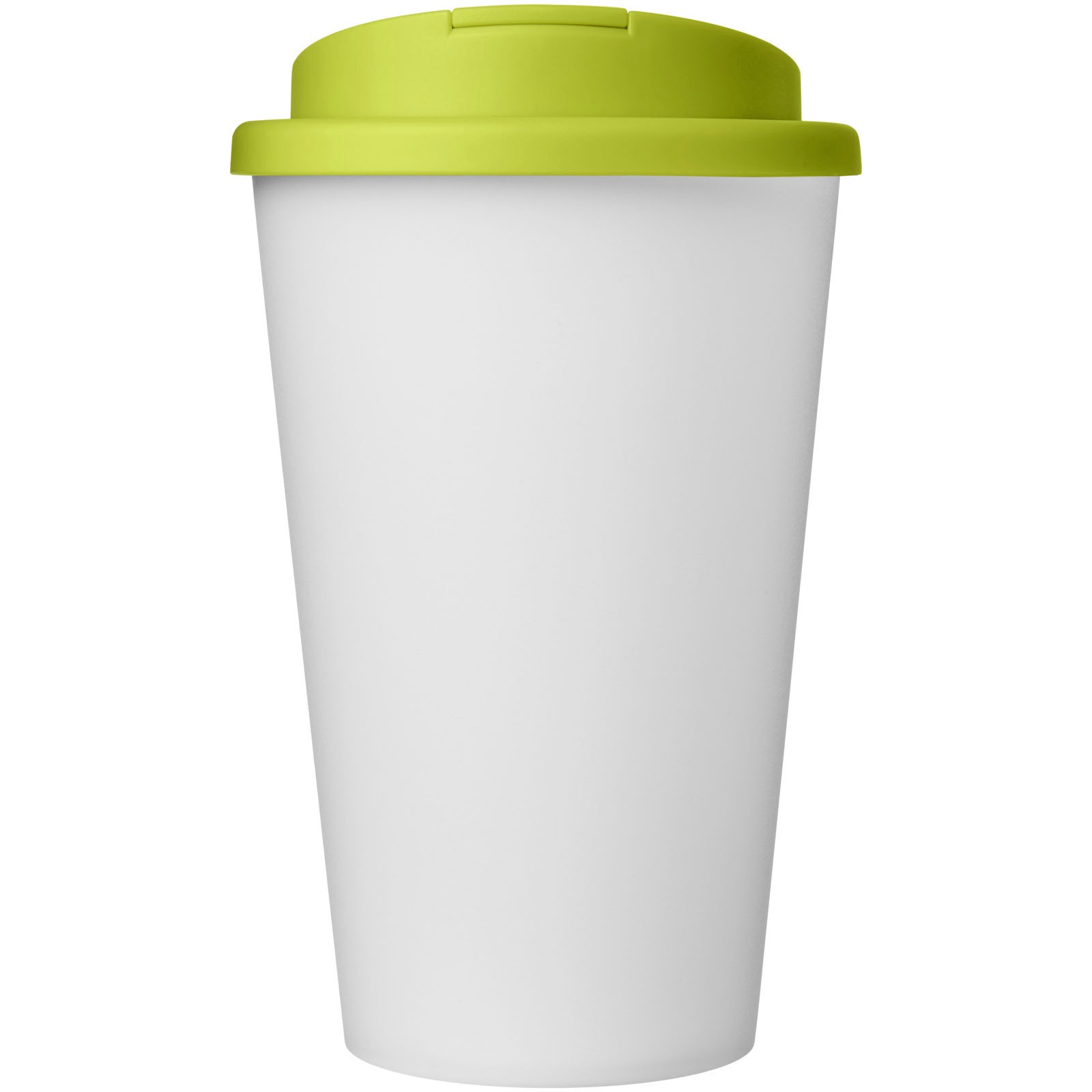 Americano® Eco 350 ml termosmugg av återvunnet material med spillsäkert lock - Limegrön, framsida