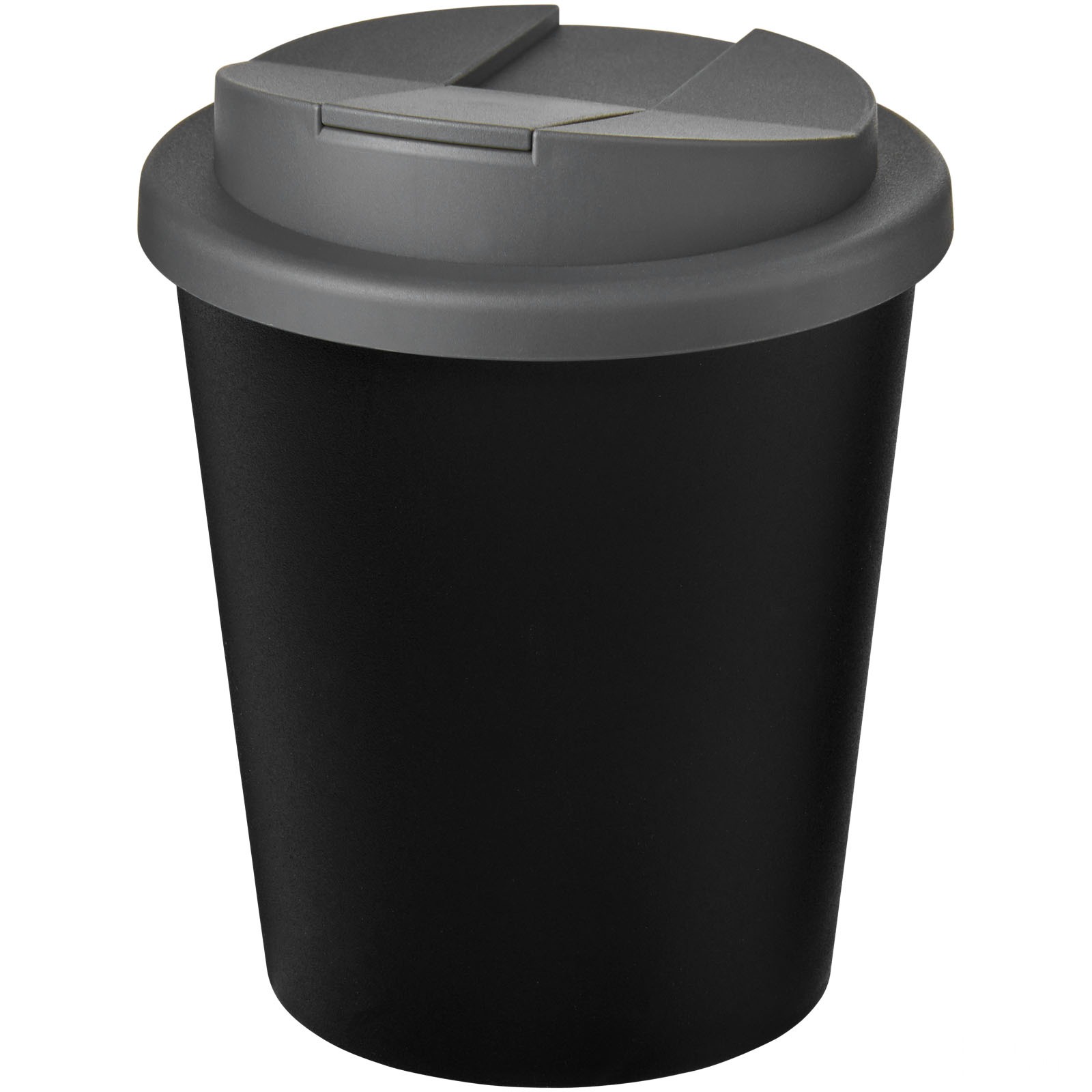 Americano® Espresso Eco 250 ml återvunnen termomugg med spillsäkert lock  - Svart med tryck