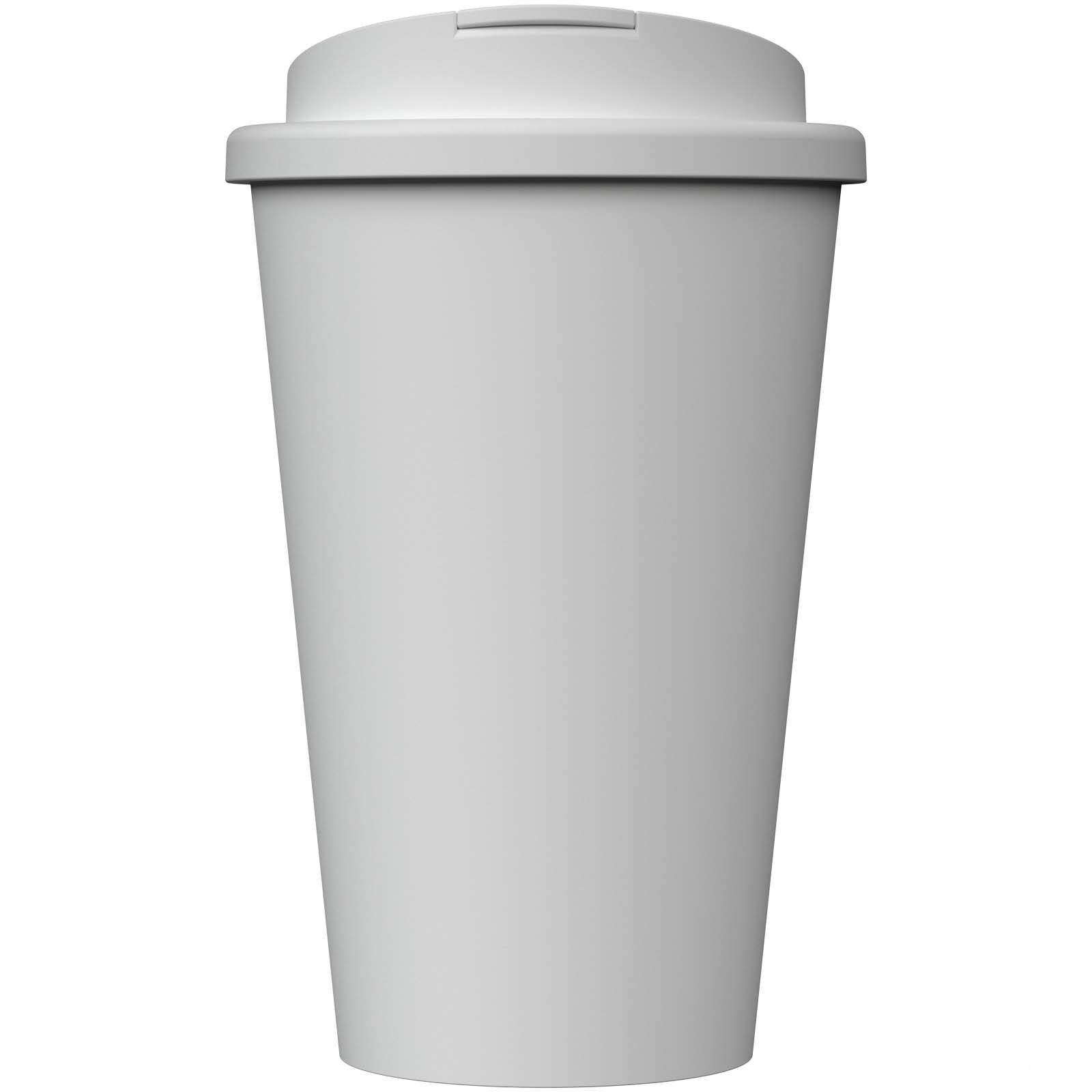 Americano® Infiniti 350 ml termosmugg med spillsäkert lock - Vit, framsida