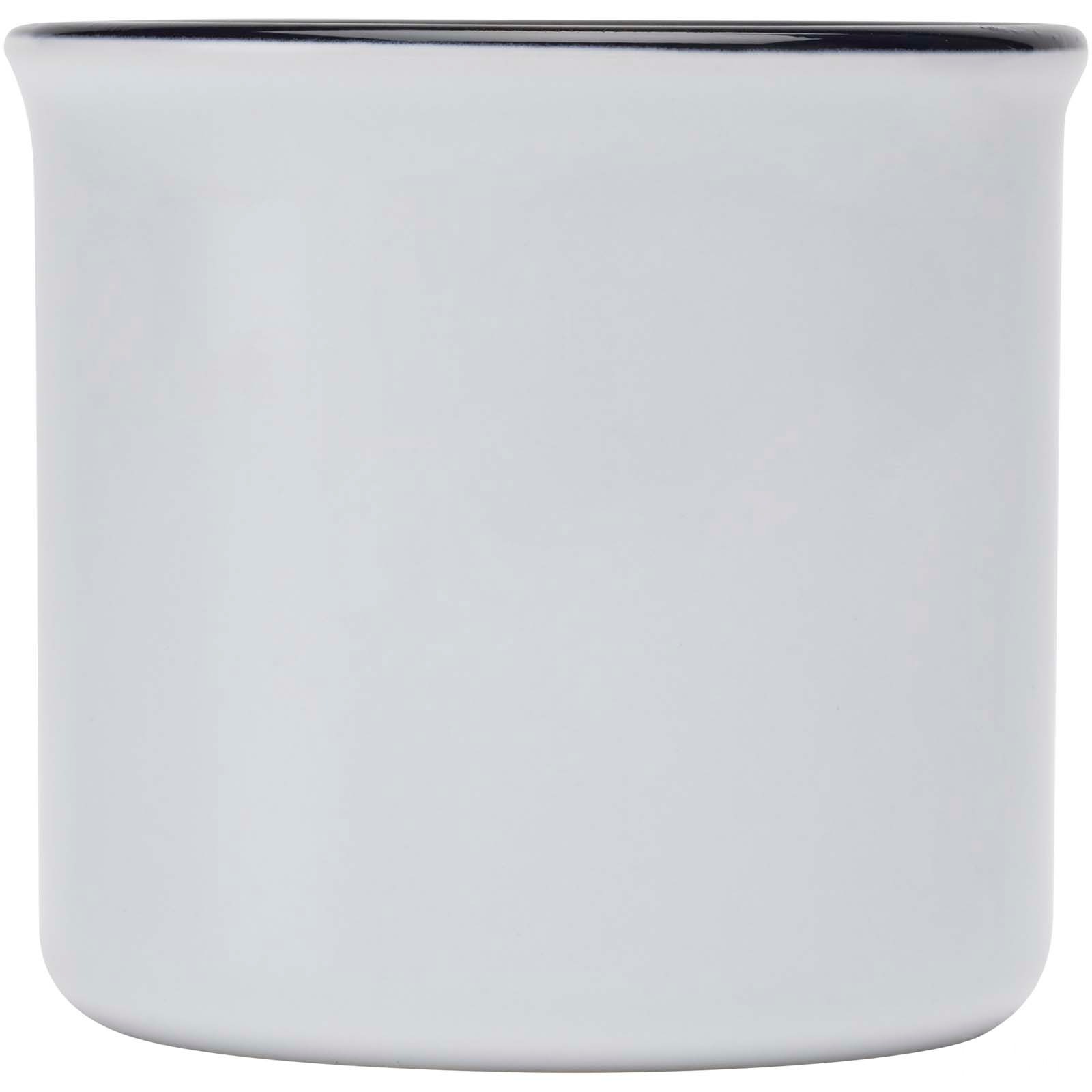 Bari 240 ml sublimeringskrus i keramikk - Hvit, forside