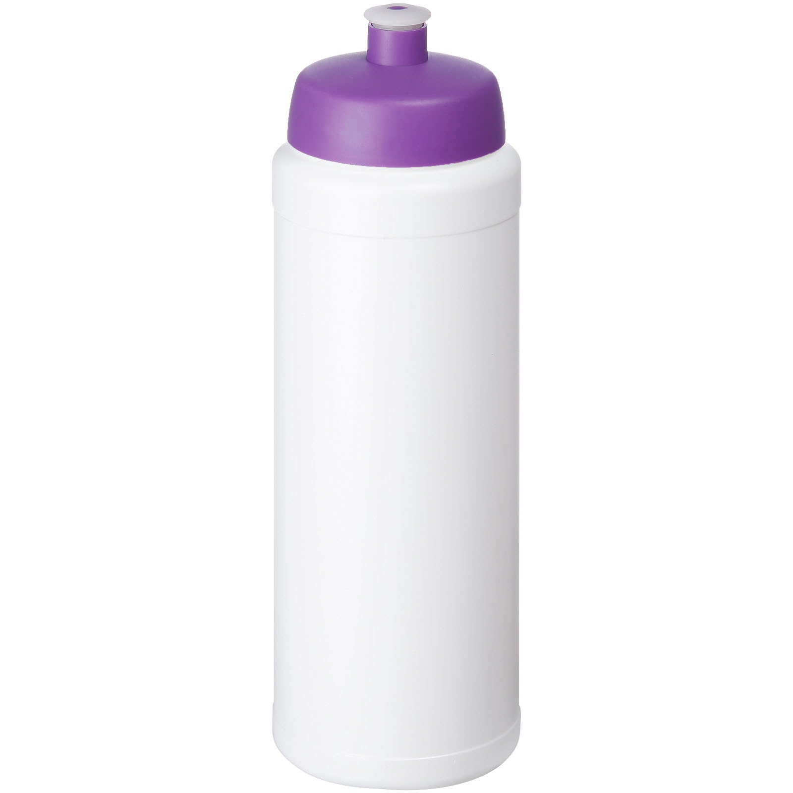 Baseline® Plus 750 ml flaska med sportlock - Vit med tryck