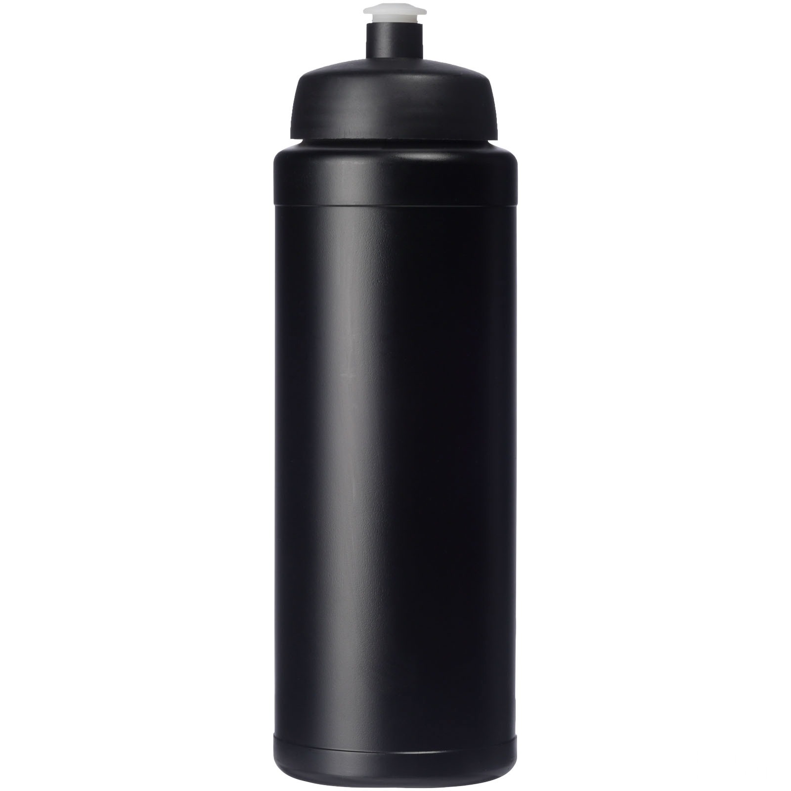 Baseline® Plus grip 750 ml sportflaska med sportlock - Svart, framsida