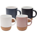 Billie 300 ml keramikmugg med korkdetaljer och matt finish - bild 4