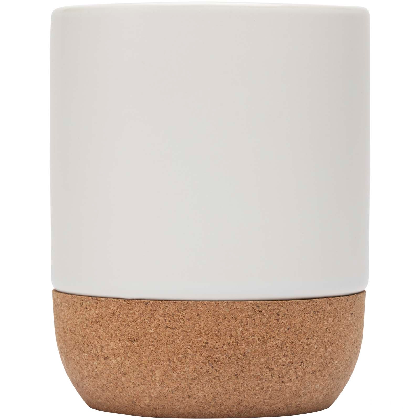 Billie 300 ml Ceramic Mug with Cork Base and Matte Finish
