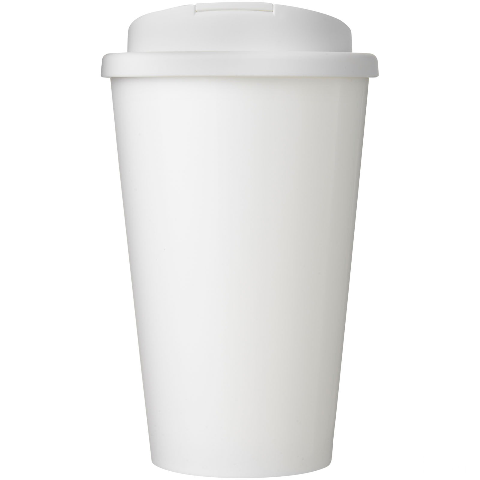 Brite-Americano® Eco 350 ml sølesikker isolert termokopp med logo - Vit, forside