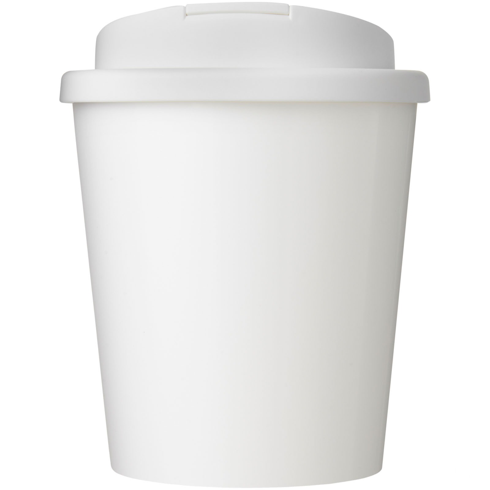 Brite-Americano Espresso Eco 250 ml sølesikker isolert termokopp med trykk - Vit, forside