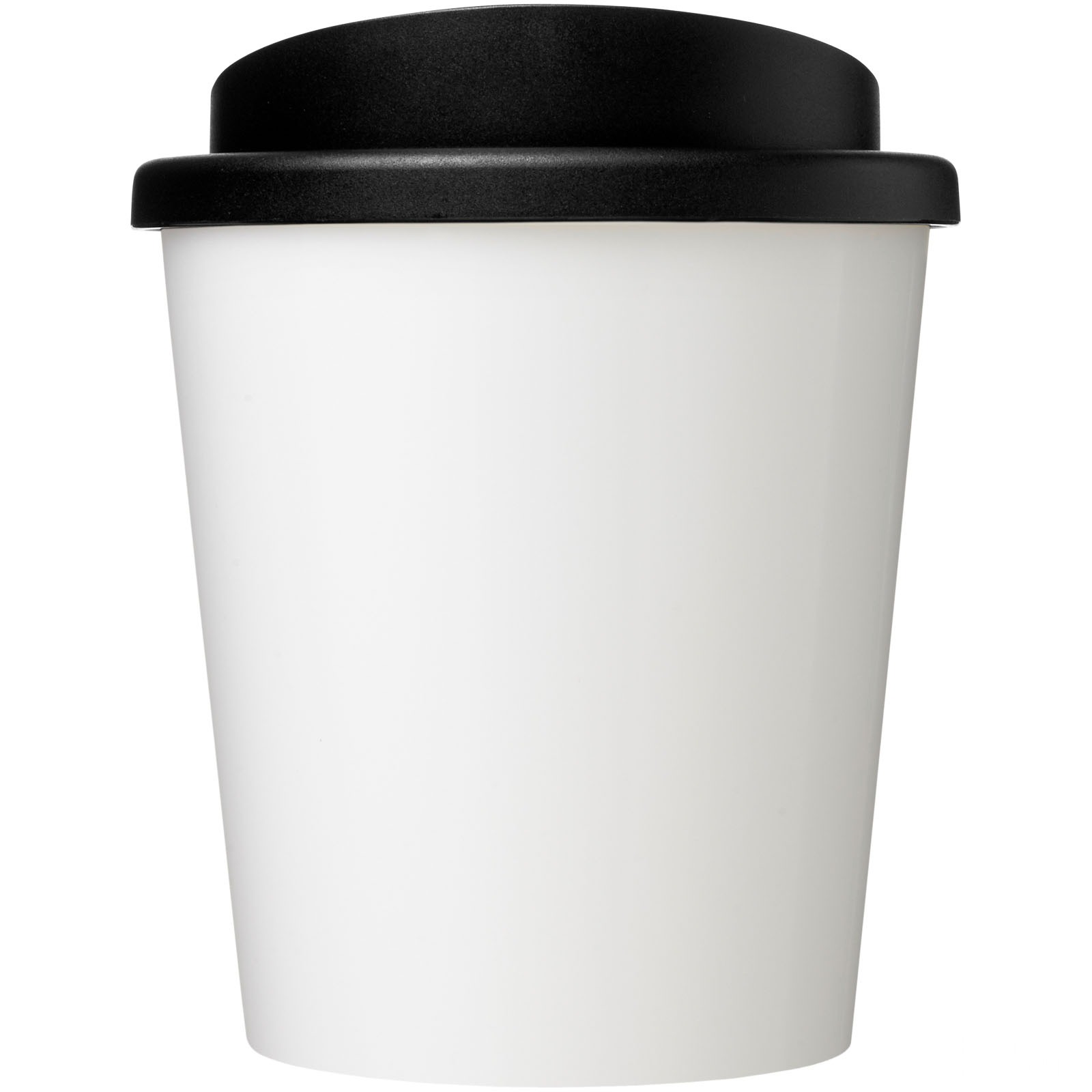 Brite-Americano® Espresso Recycled 250 ml isolert termokopp med trykk - Vit, forside