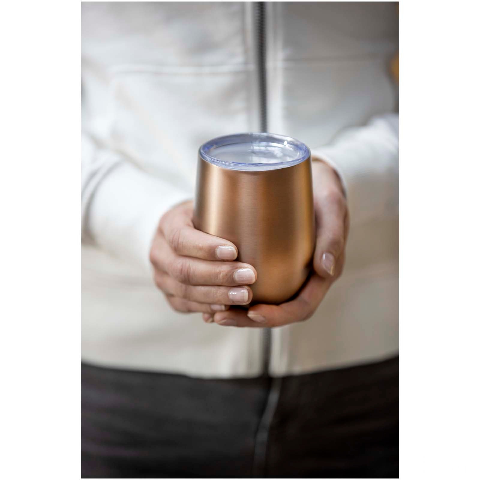 Corzo 350 ml RCS-Certified Recycled Stainless Steel Vacuum Copper Mug