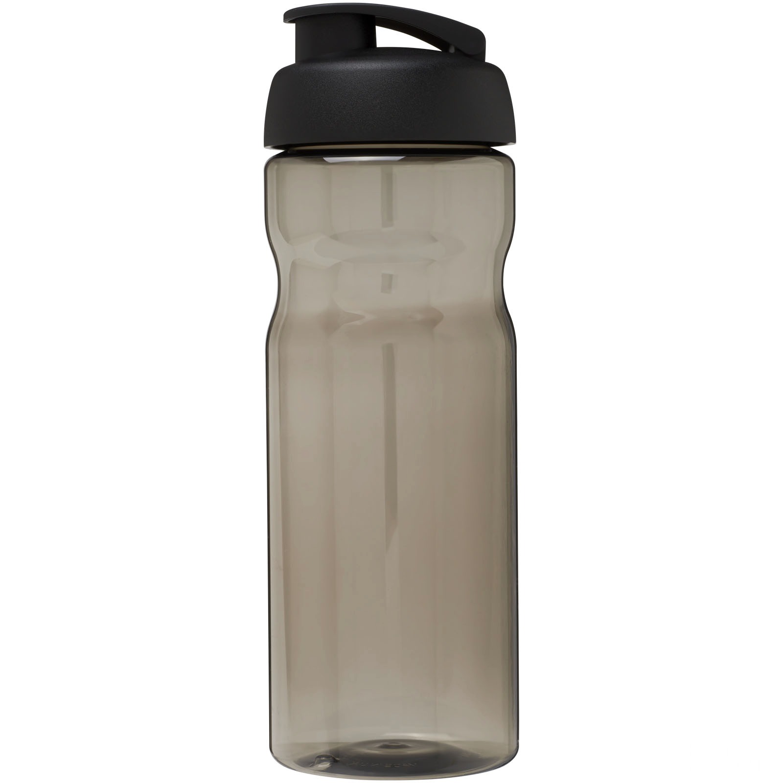 H2O Active® Base 650 ml sportflaska med uppfällbart lock - Heather Charcoal, framsida