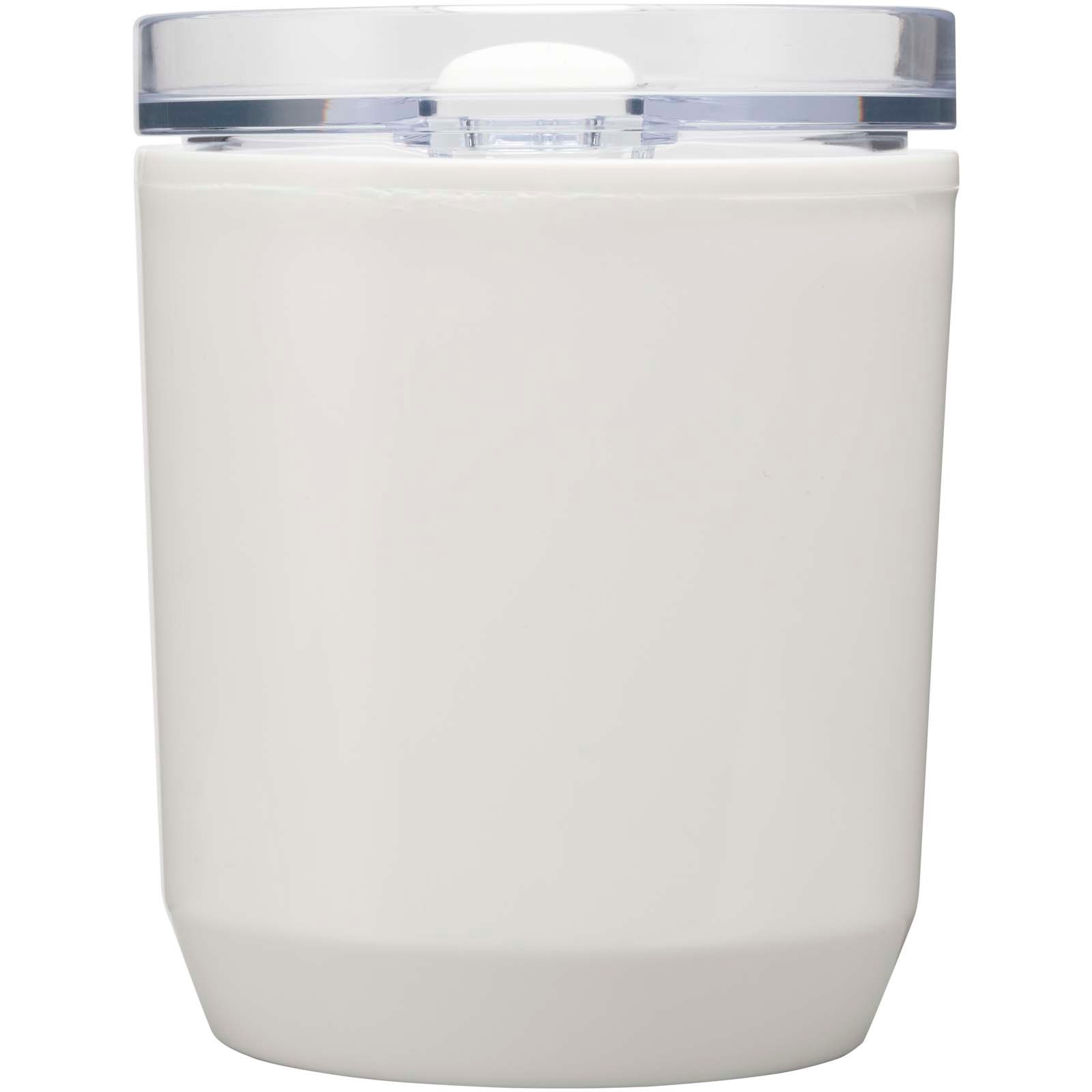 Hudson 180 ml recycled plastic double-wall tumbler