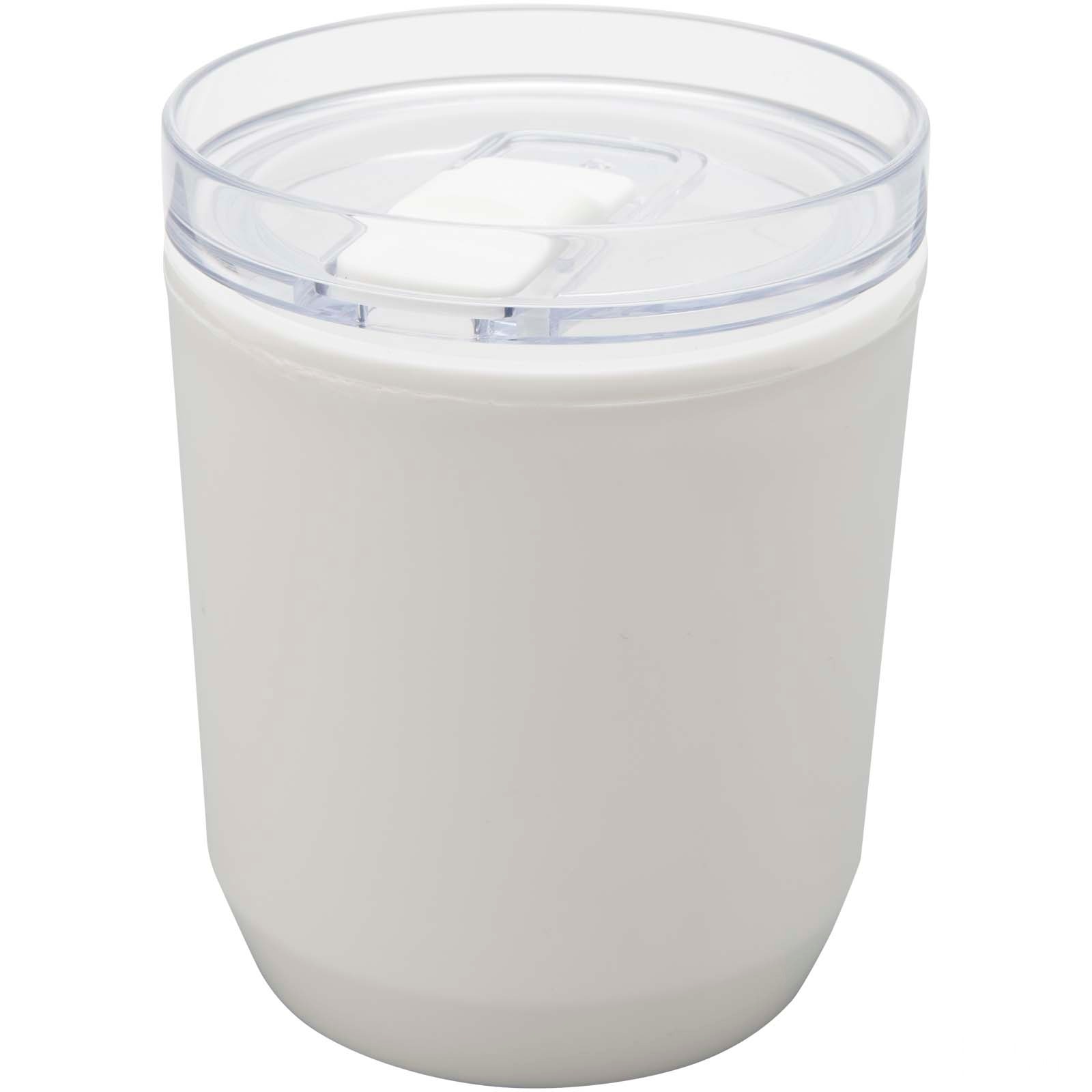 Hudson 180 ml recycled plastic double-wall tumbler