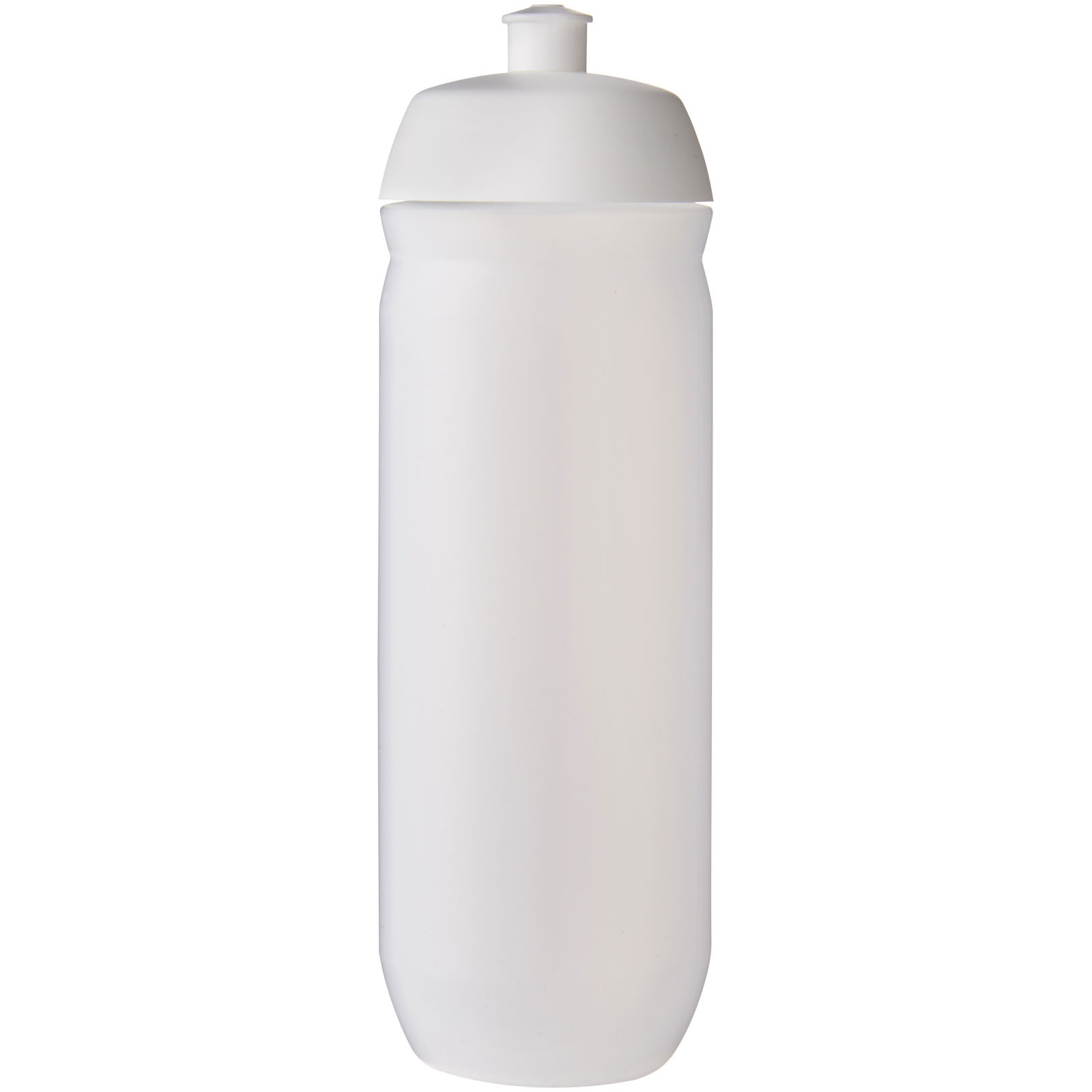 HydroFlex™ Clear 750 ml myk sportsflaske med trykk - Vit, forside