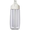 HydroFruit 700 ml recycled plastic sport bottle with flip lid and infuser - image 2