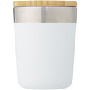 Lagan 330 ml copper vacuum insulated stainless steel tumbler with bamboo lid - image 1