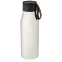 Ljungan 500 ml copper vacuum insulated stainless steel bottle with PU leather strap and lid - image 4