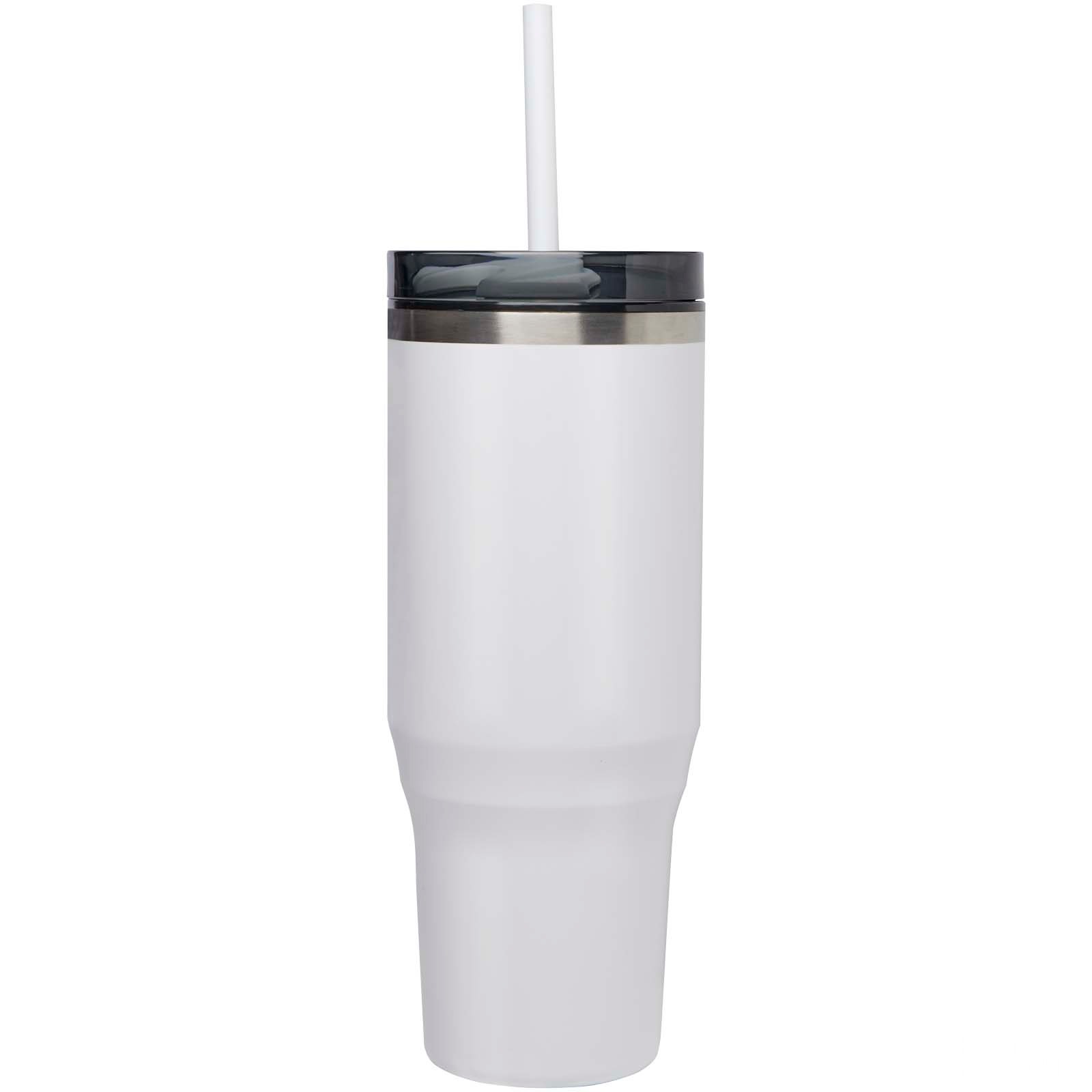 Melbourne 1.2L RCS-Certified Recycled Stainless Steel Mug with Straw
