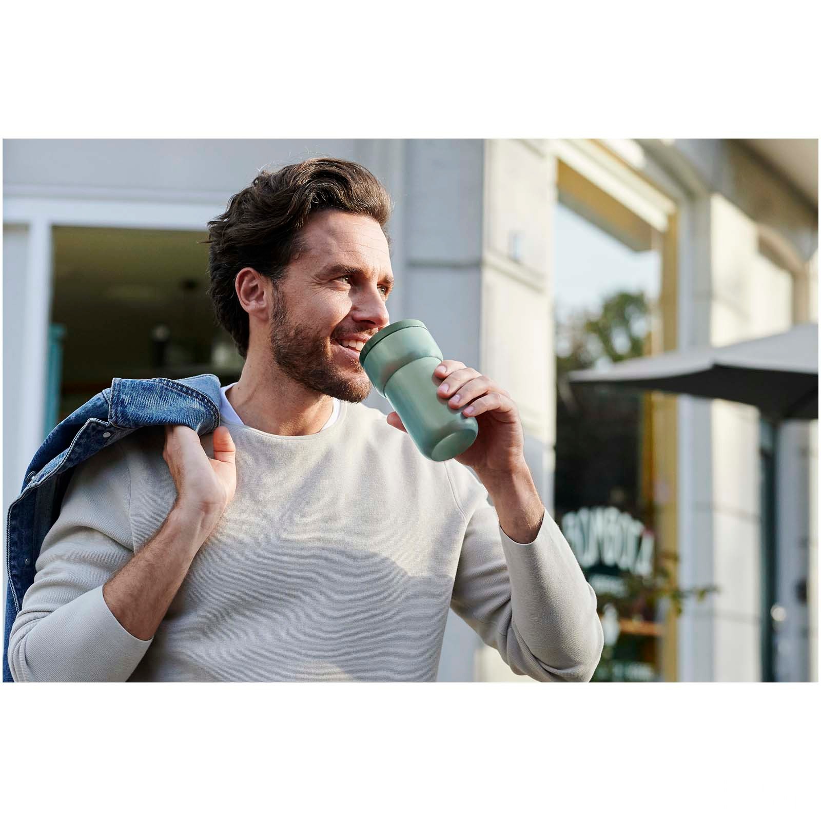 Mepal Ellipse 275 ml reisekrus med logo