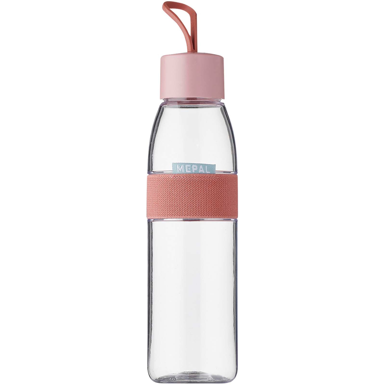 Mepal Ellipse 500 ml vannflaske med logo - Rosa med trykk