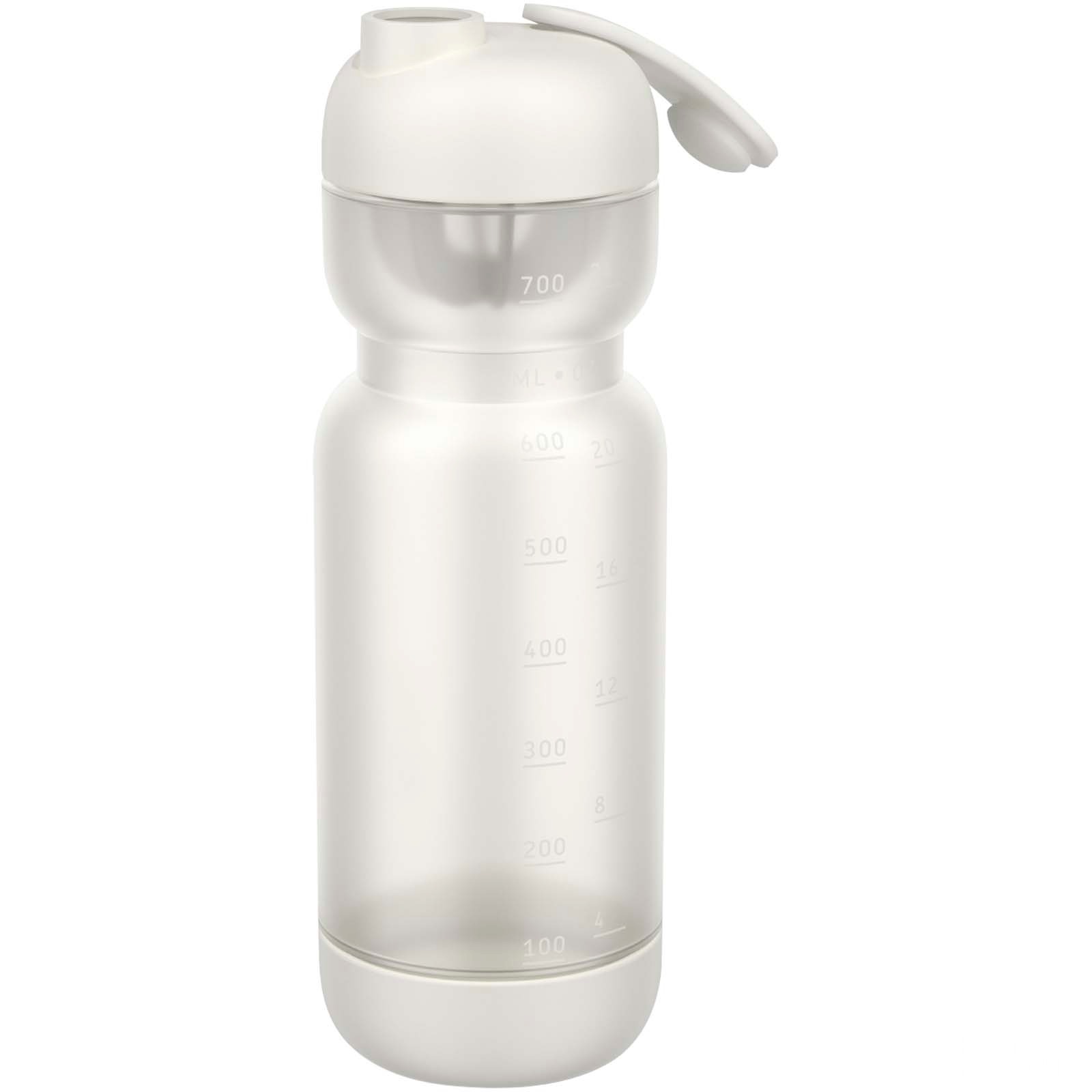 Mepal Shaker 800 ml sportflaska - Vit med tryck