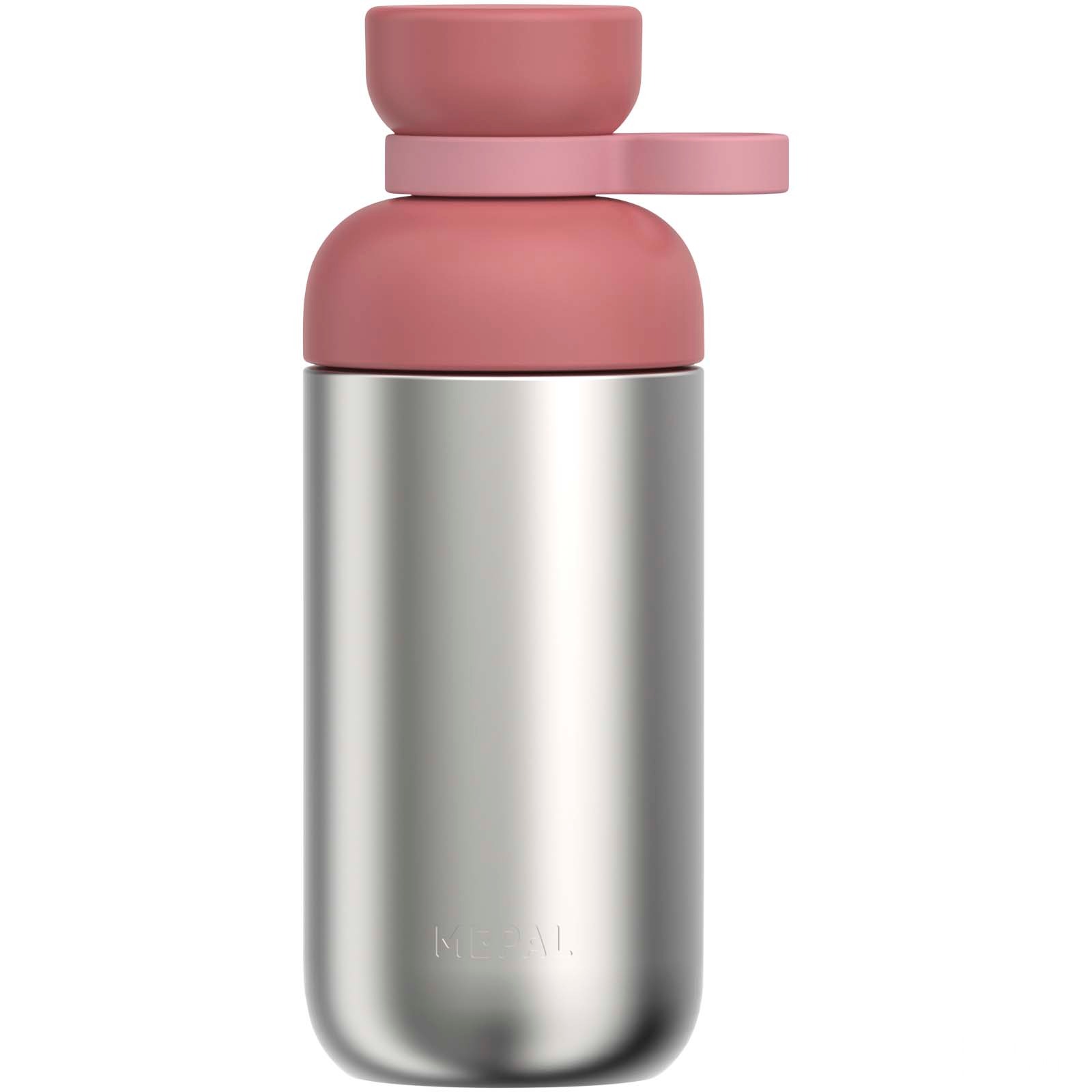 Mepal Vita 500 ml vattenflaska i återvunnet rostfritt stål - Rosa, forside
