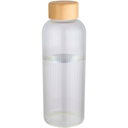 Mirage 650 ml single-walled borosilicate glass bottle with bamboo lid - image 2