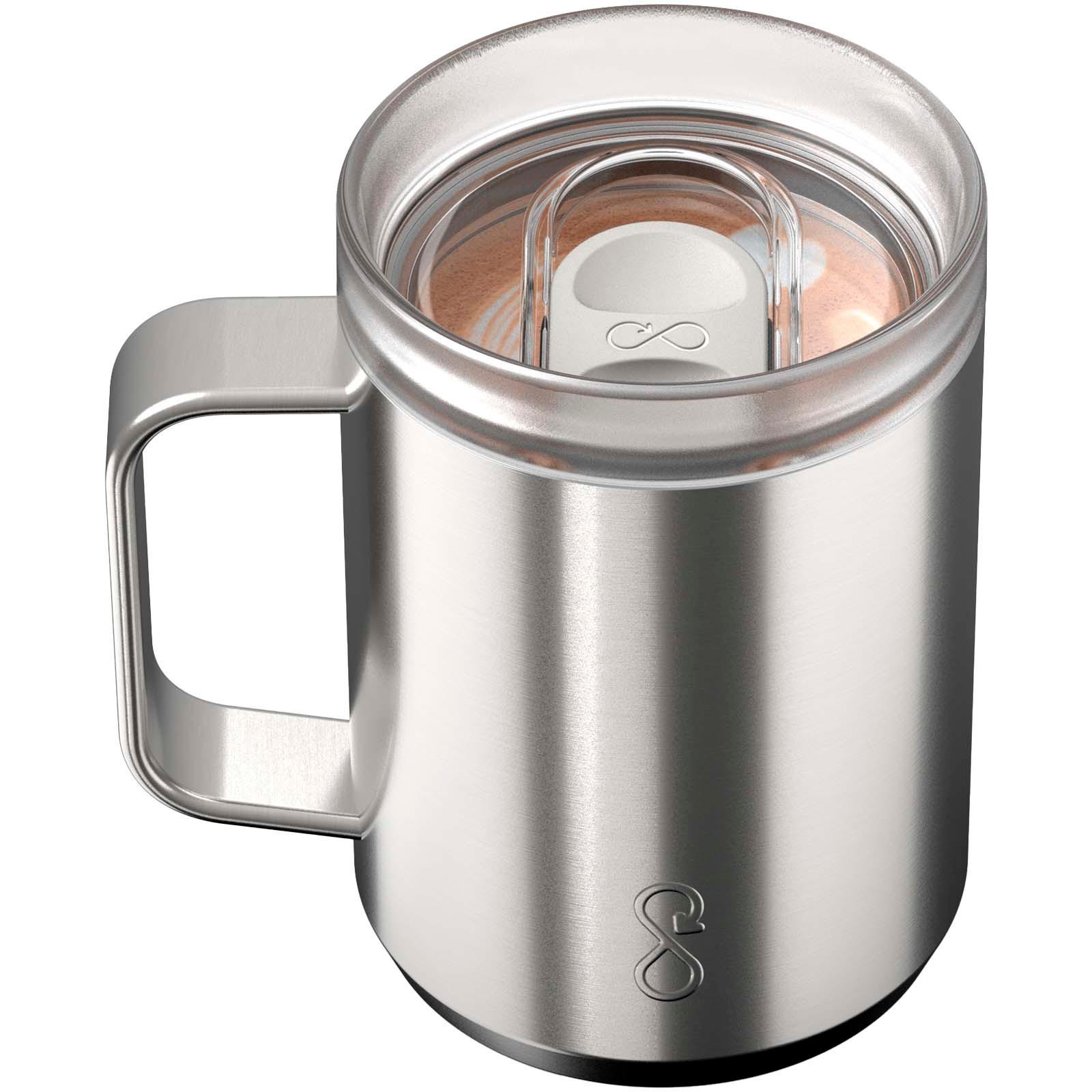 Ocean Bottle 350 ml vakuumisolert reisekrus med logo