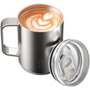 Ocean Bottle 350 ml vakuumisolert reisekrus med logo - bilde 5