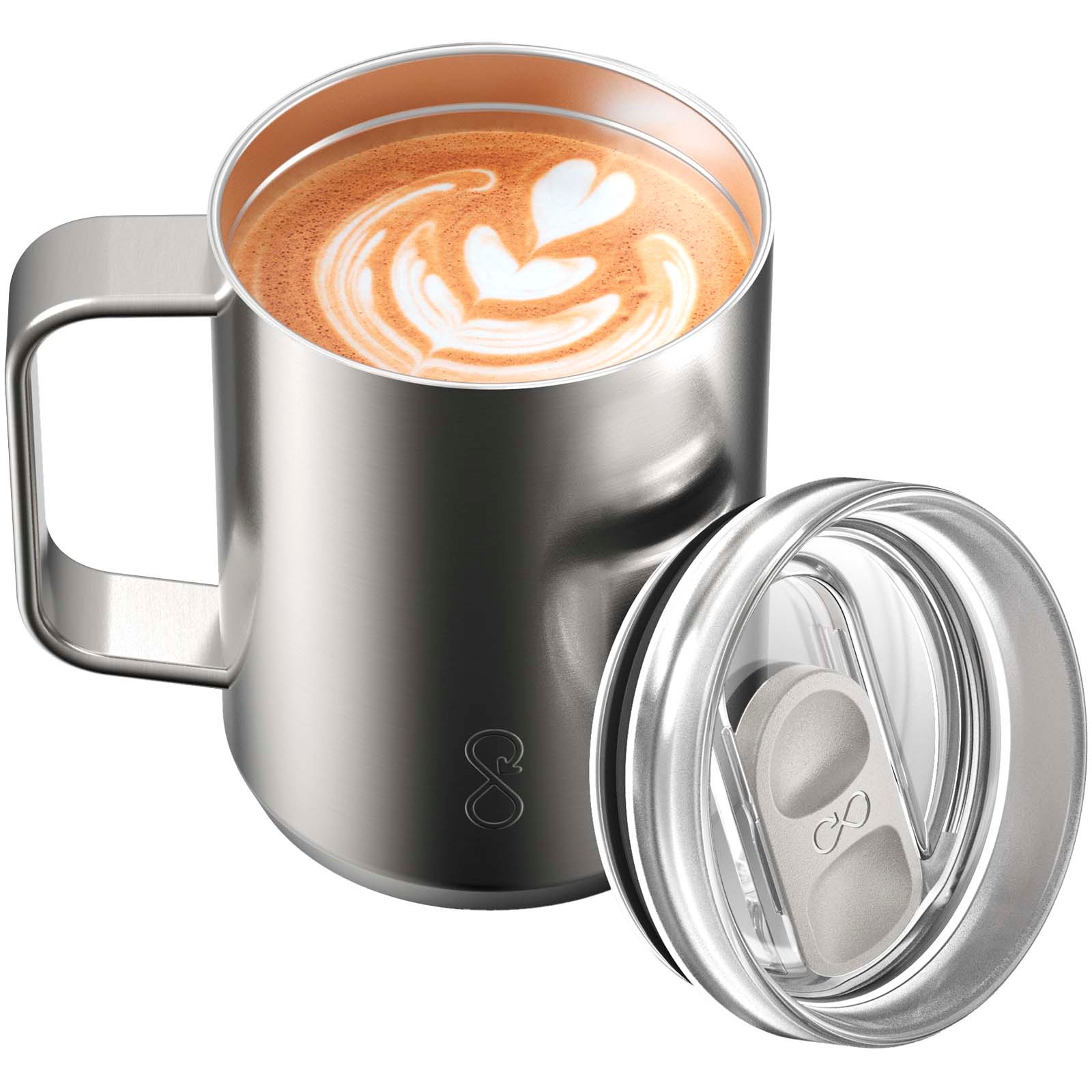 Ocean Bottle 350 ml vakuumisolert reisekrus med logo