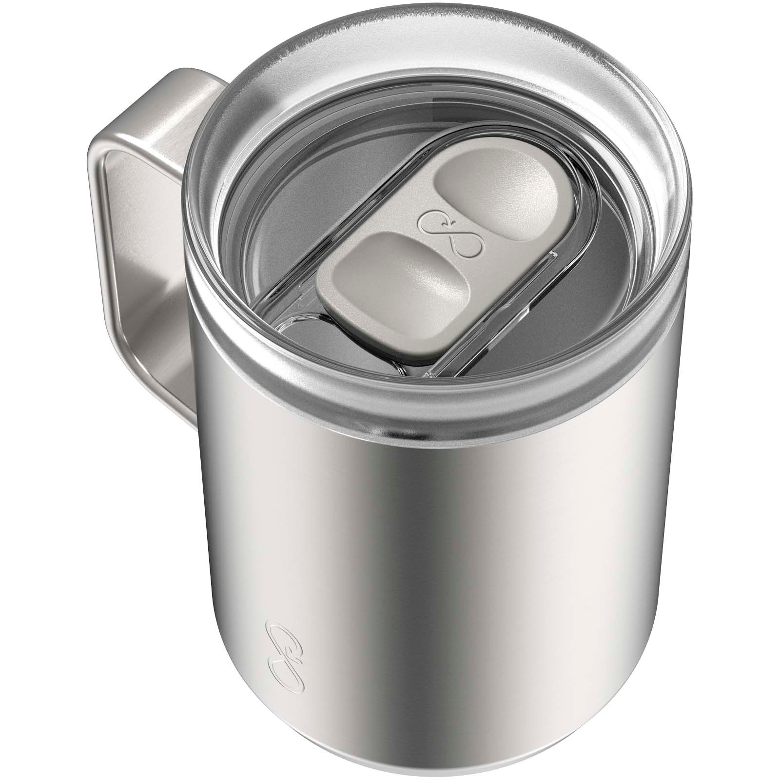 Ocean Bottle 350 ml vakuumisolert reisekrus med logo