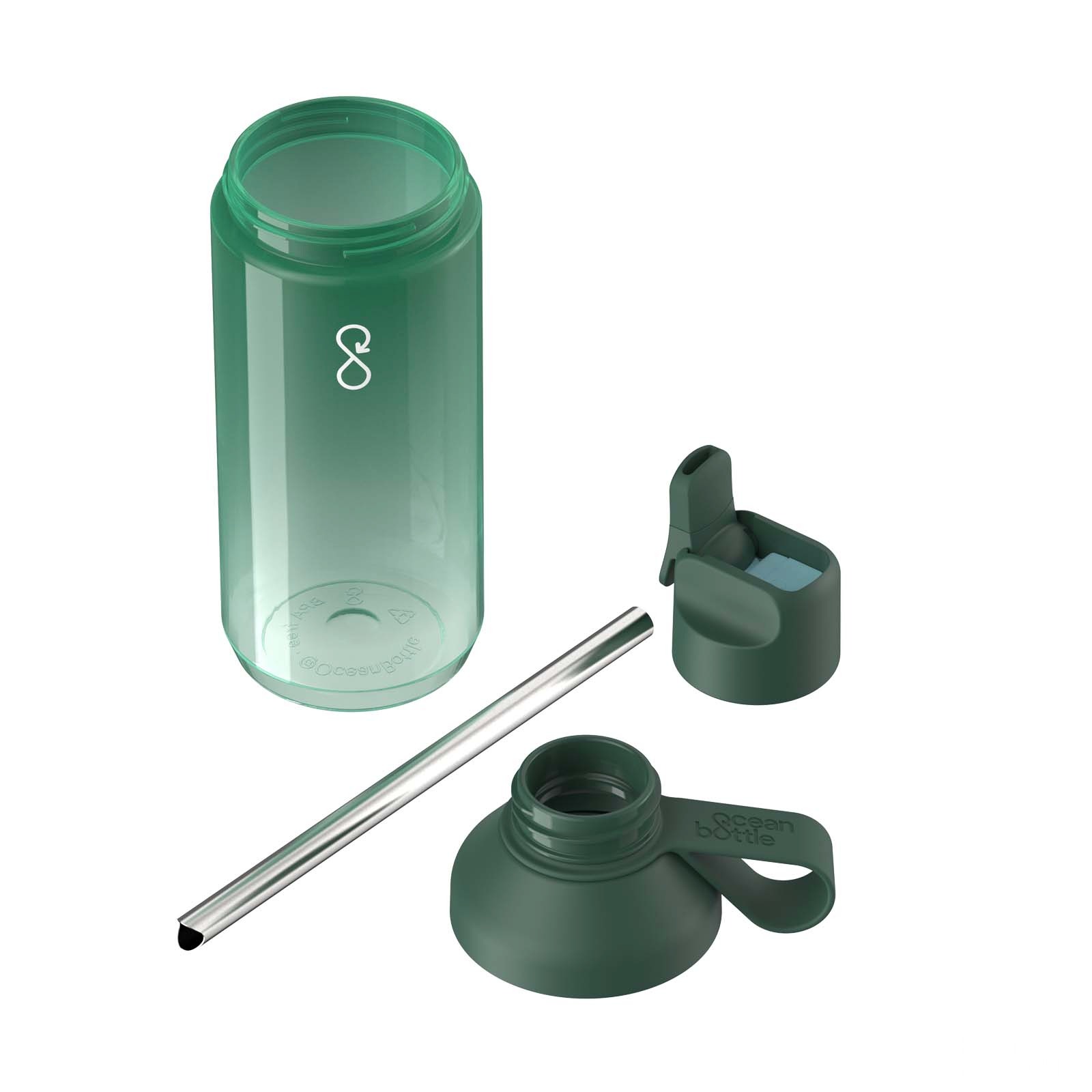 Ocean Bottle GO Clear 710 ml water bottle