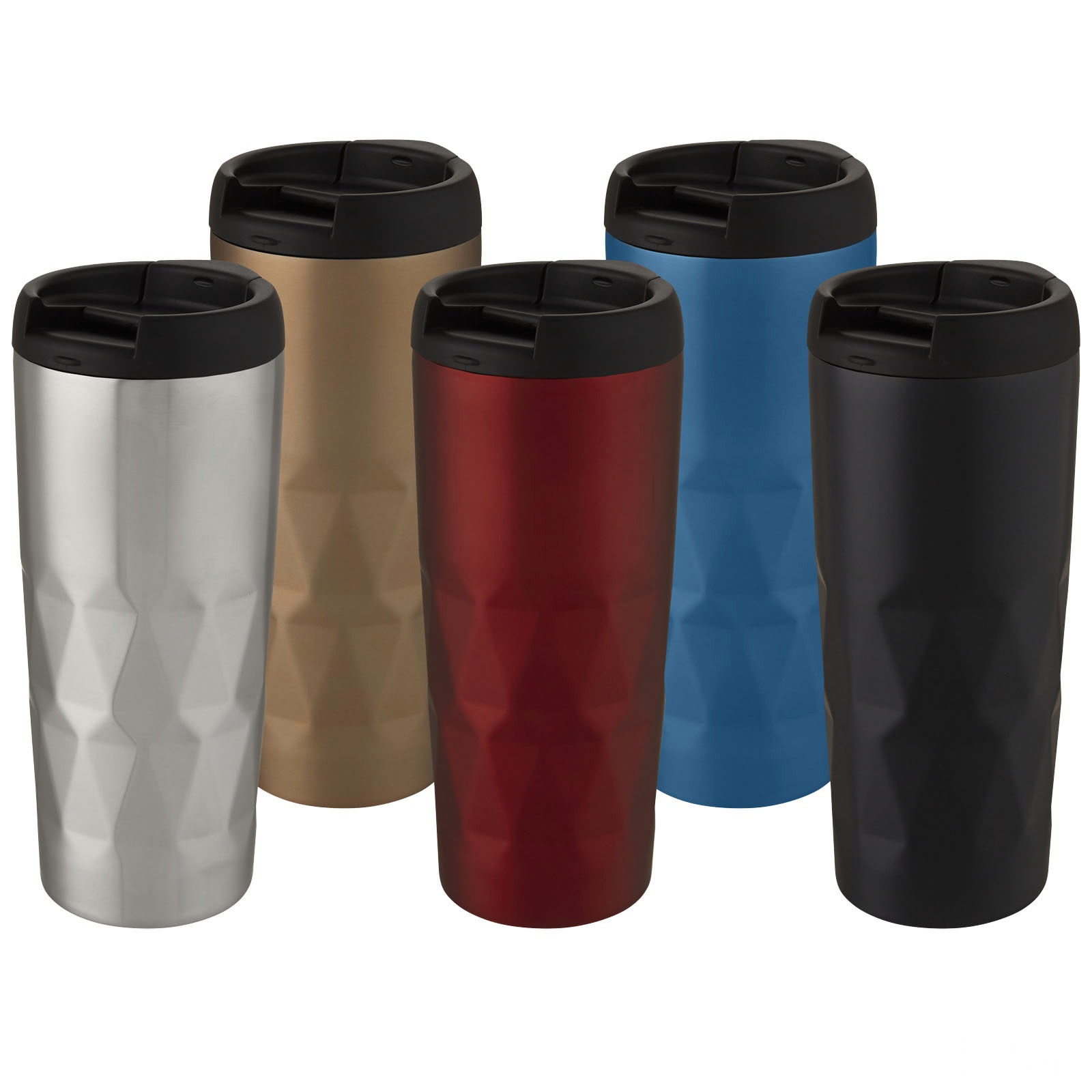 Prism 450 ml kobbervakuumisolert termokopp med trykk