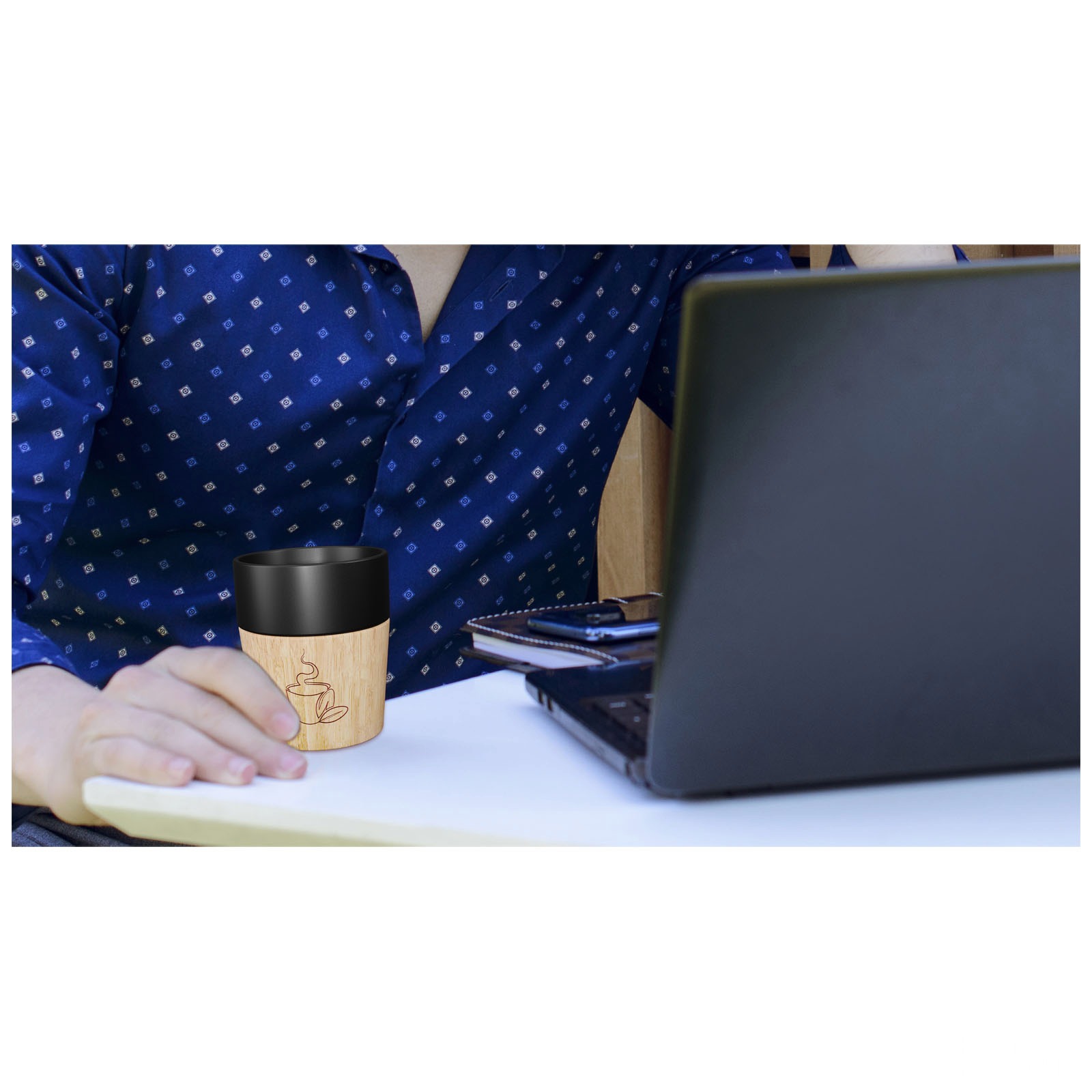SCX.design D06 set med 4 stycken magnetiska kaffemuggar i keramik