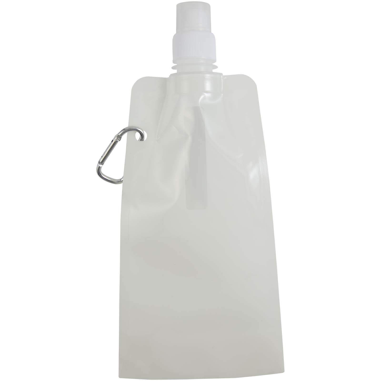 Sipzy 480 ml hopfällbar vattenflaska - Vit, forside