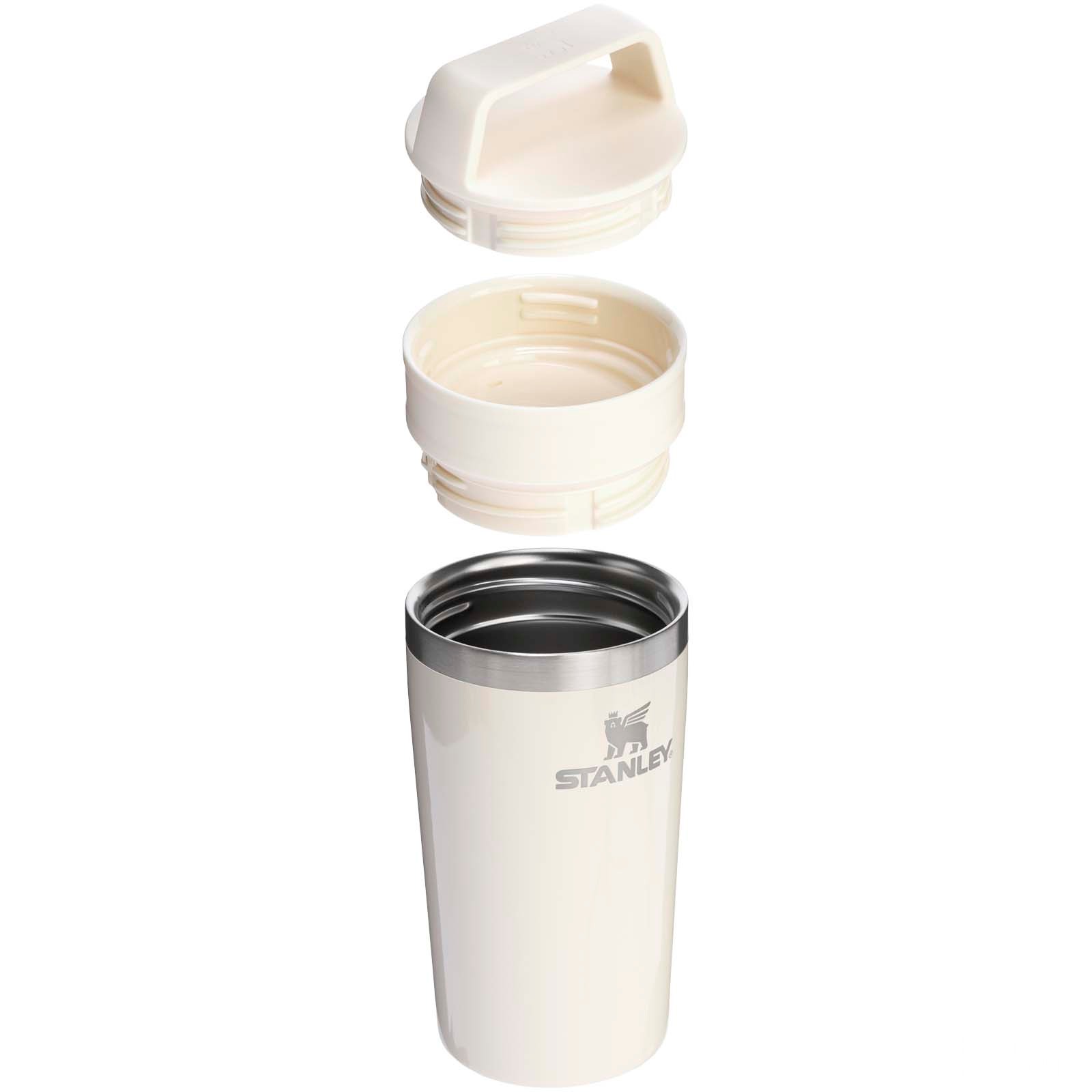 Stanley Café-To-Go 350 ml resemugg - Krämfärgad med tryck