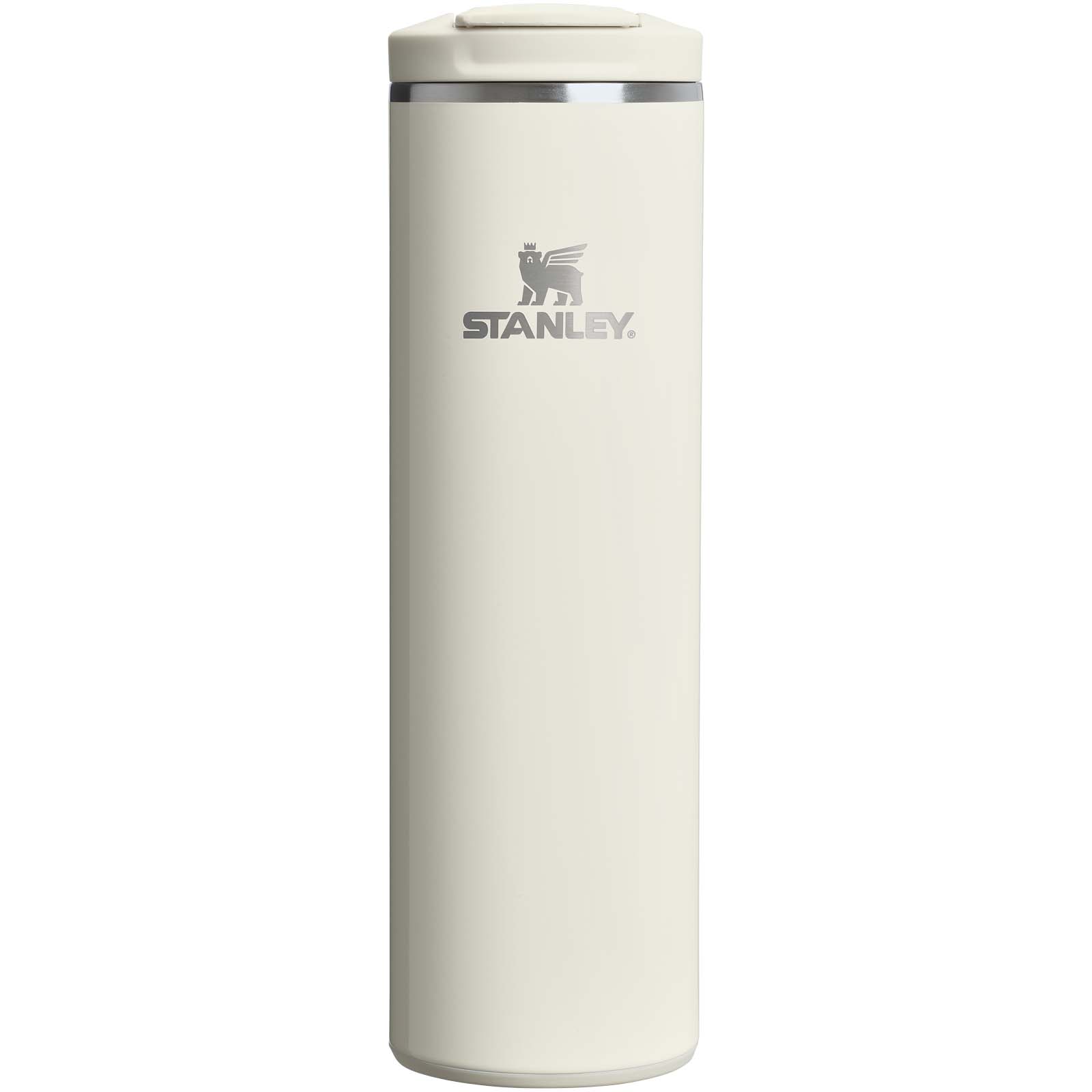 Stanley Transit Fliptop 470 ml transitmugg  - Krämfärgad med tryck
