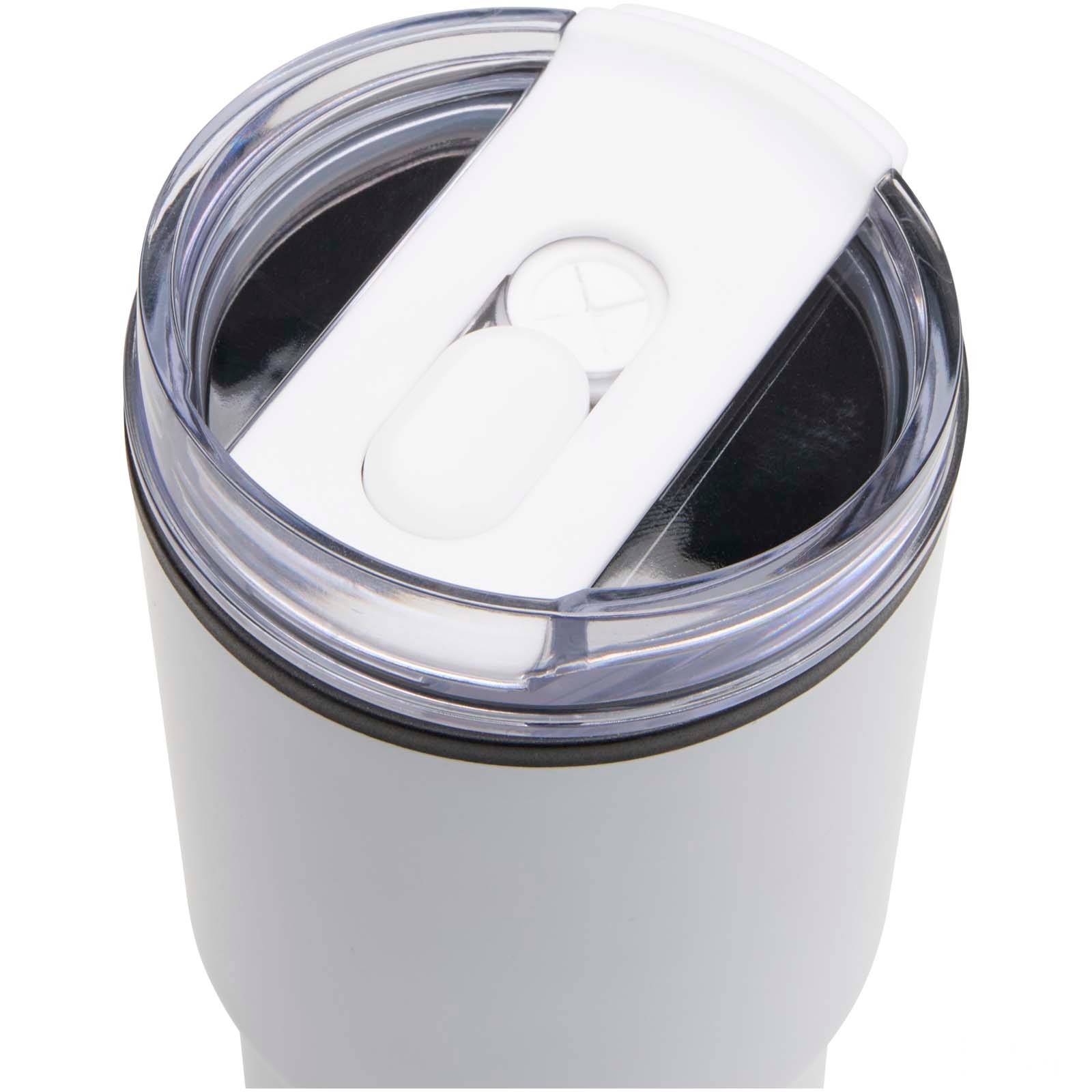 Westin 540 ml RCS-mugg i återvunnet material med dubbelvägg och isolering samt sugrör